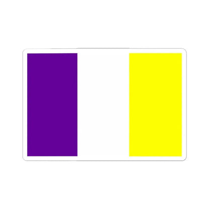 Athvlag (Belgium) STICKER Vinyl Kiss-Cut Decal 3 Inch White - The Sticker Space