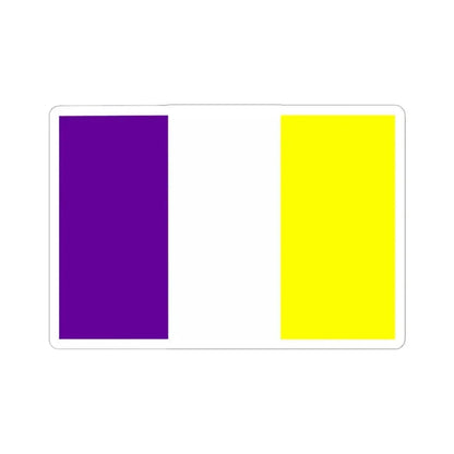 Athvlag (Belgium) STICKER Vinyl Kiss-Cut Decal 6 Inch White - The Sticker Space