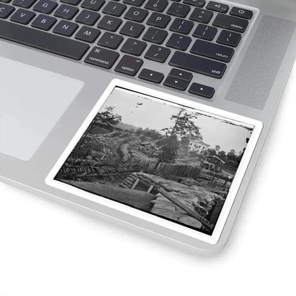 Atlanta, Ga. Confederate Palisades and Chevaux-De-Frise Near Potter House (U.S. Civil War) STICKER Vinyl Kiss-Cut Decal - The Sticker Space