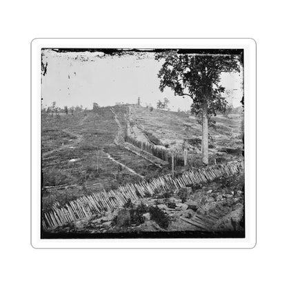 Atlanta, Ga. Confederate Palisades, on North Side of City (U.S. Civil War) STICKER Vinyl Kiss-Cut Decal 6 Inch White - The Sticker Space