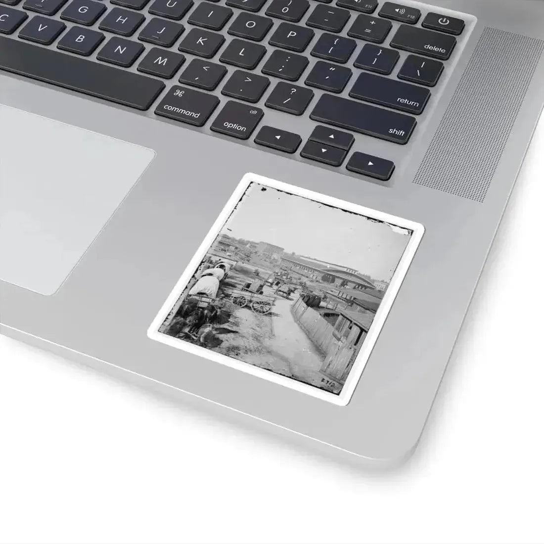 Atlanta, Ga. Railroad Depot; a Nearer View (U.S. Civil War) STICKER Vinyl Kiss-Cut Decal - The Sticker Space