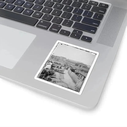 Atlanta, Ga. Railroad Depot; a Nearer View (U.S. Civil War) STICKER Vinyl Kiss-Cut Decal - The Sticker Space