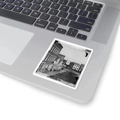 Atlanta, Ga. View on Whitehall Street (U.S. Civil War) STICKER Vinyl Kiss-Cut Decal - The Sticker Space