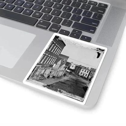 Atlanta, Ga. View on Whitehall Street (U.S. Civil War) STICKER Vinyl Kiss-Cut Decal - The Sticker Space