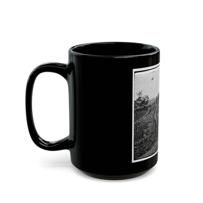 Atlanta, Ga. Confederate Palisades And Chevaux-De-Frise Near Potter House (U.S. Civil War) Black Coffee Mug