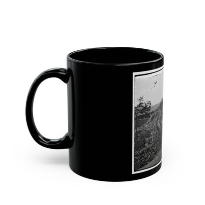 Atlanta, Ga. Confederate Palisades And Chevaux-De-Frise Near Potter House (U.S. Civil War) Black Coffee Mug