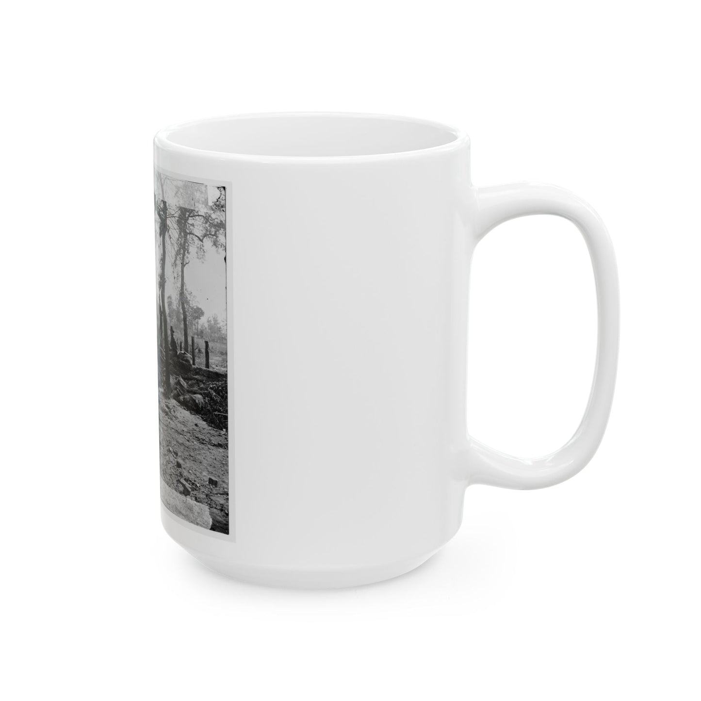 Atlanta, Ga., Vicinity. Federal Pickets Before The City (U.S. Civil War) White Coffee Mug