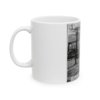 Atlanta, Ga., Vicinity. Federal Pickets Before The City (U.S. Civil War) White Coffee Mug