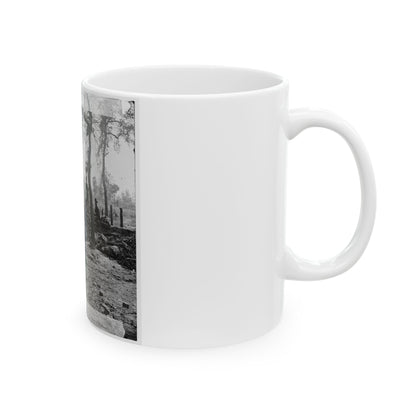 Atlanta, Ga., Vicinity. Federal Pickets Before The City (U.S. Civil War) White Coffee Mug