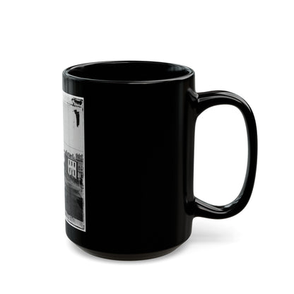 Atlanta, Ga. View On Whitehall Street (U.S. Civil War) Black Coffee Mug-The Sticker Space