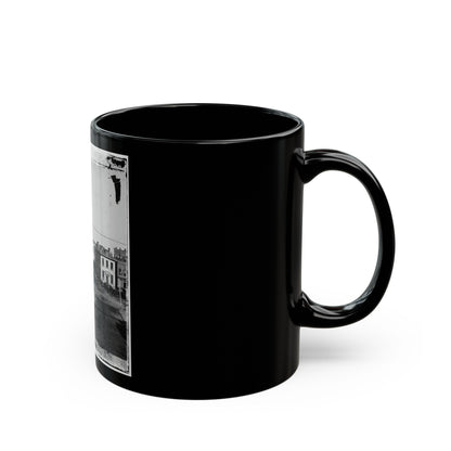 Atlanta, Ga. View On Whitehall Street (U.S. Civil War) Black Coffee Mug-The Sticker Space