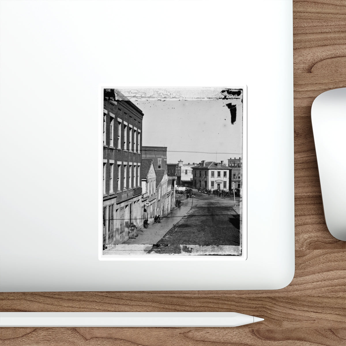 Atlanta, Ga. View On Whitehall Street (U.S. Civil War) STICKER Vinyl Die-Cut Decal-The Sticker Space