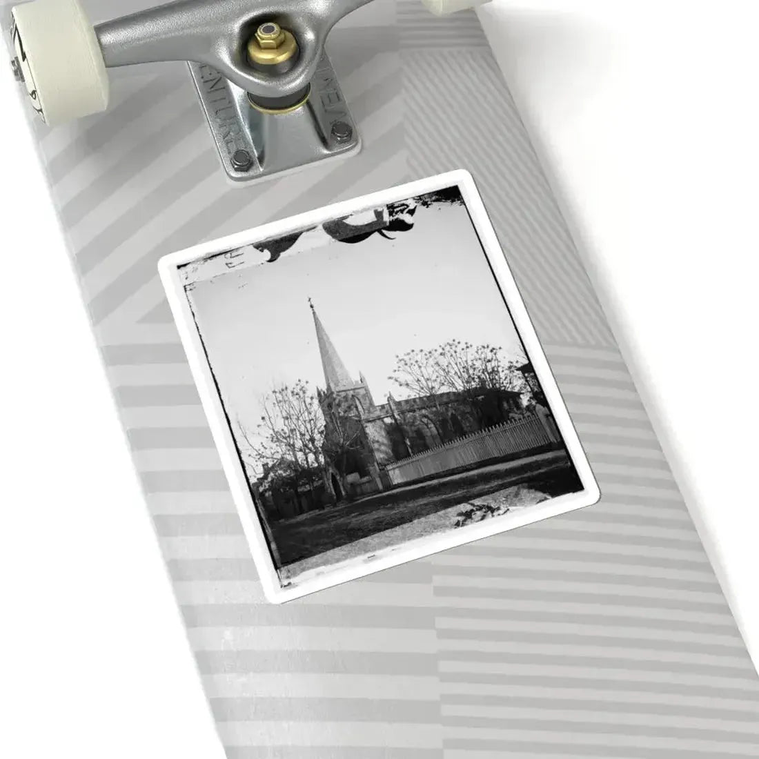 Atlanta, Georgia. Church (U.S. Civil War) STICKER Vinyl Kiss-Cut Decal - The Sticker Space