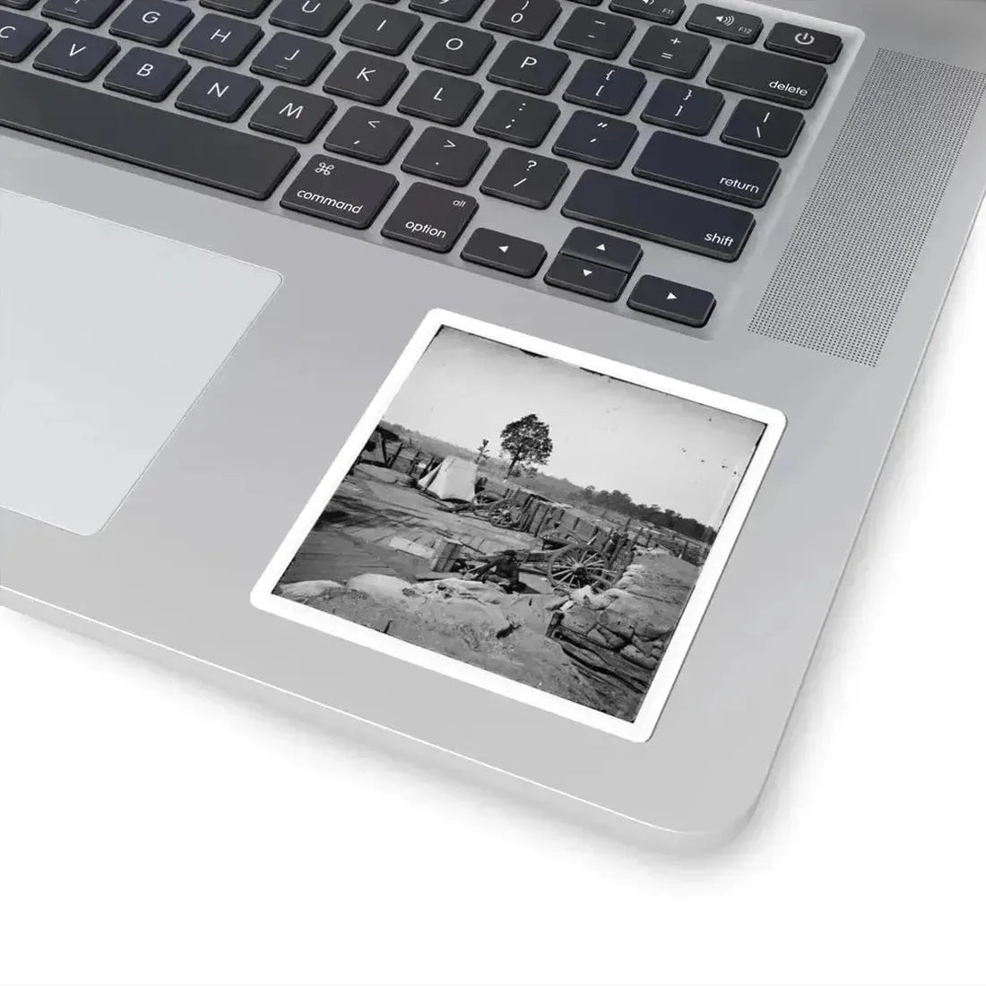 Atlanta, Georgia. Confederate Fort in Front of Atlanta (U.S. Civil War) STICKER Vinyl Kiss-Cut Decal - The Sticker Space