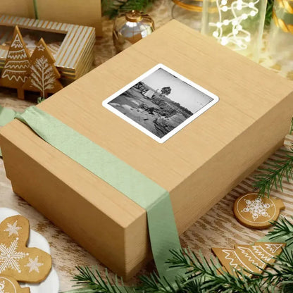 Atlanta, Georgia. Confederate Fort in Front of Atlanta (U.S. Civil War) STICKER Vinyl Kiss-Cut Decal - The Sticker Space