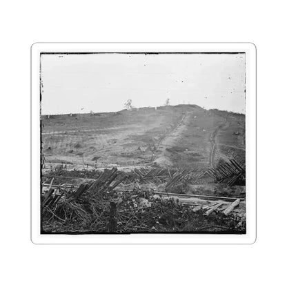 Atlanta, Georgia. Confederate Fortifications (U.S. Civil War) STICKER Vinyl Kiss-Cut Decal 6 Inch White - The Sticker Space