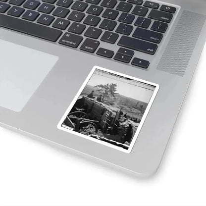 Atlanta, Georgia. Federal Troops in Confederate Fort (U.S. Civil War) STICKER Vinyl Kiss-Cut Decal - The Sticker Space