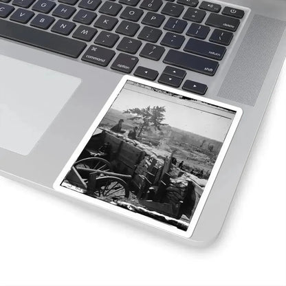 Atlanta, Georgia. Federal Troops in Confederate Fort (U.S. Civil War) STICKER Vinyl Kiss-Cut Decal - The Sticker Space