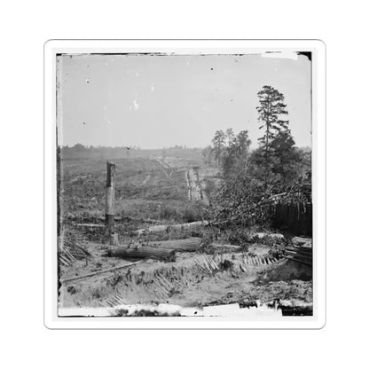 Atlanta, Georgia. Fortifications (U.S. Civil War) STICKER Vinyl Kiss-Cut Decal 2 Inch White - The Sticker Space