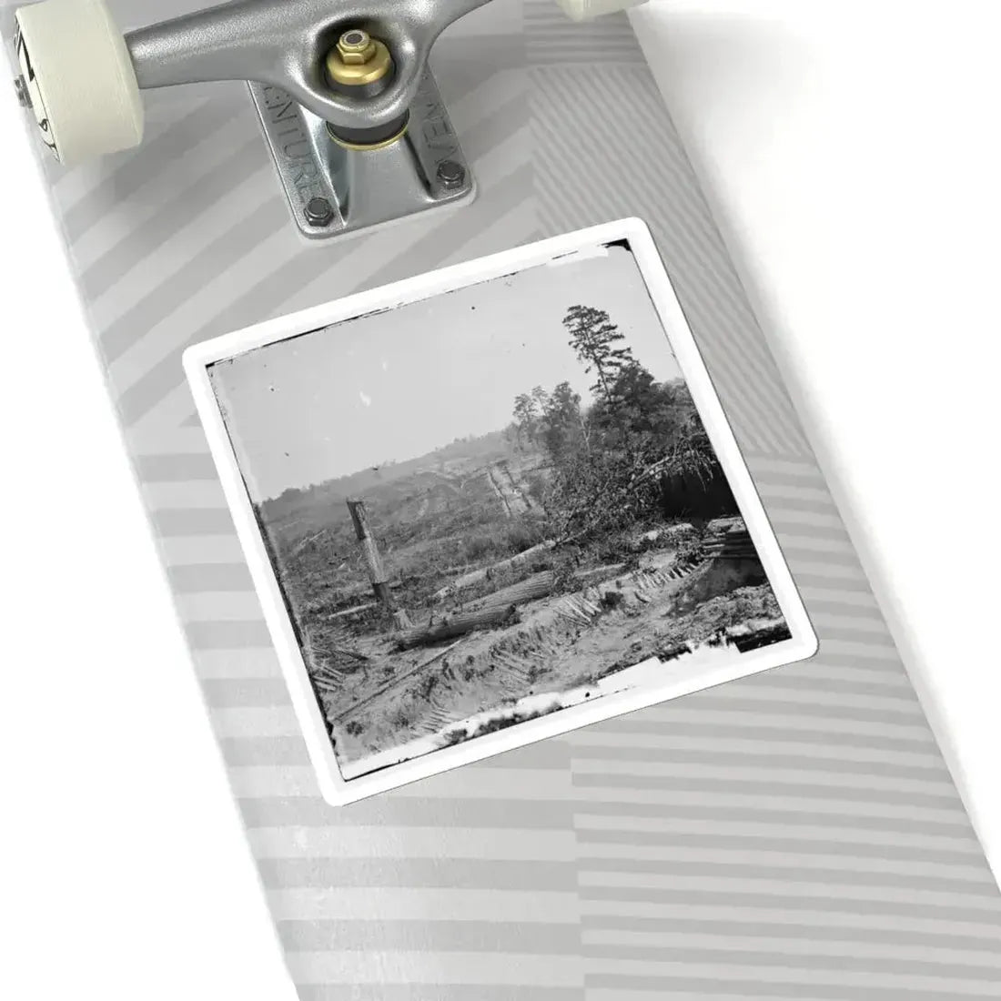 Atlanta, Georgia. Fortifications (U.S. Civil War) STICKER Vinyl Kiss-Cut Decal - The Sticker Space