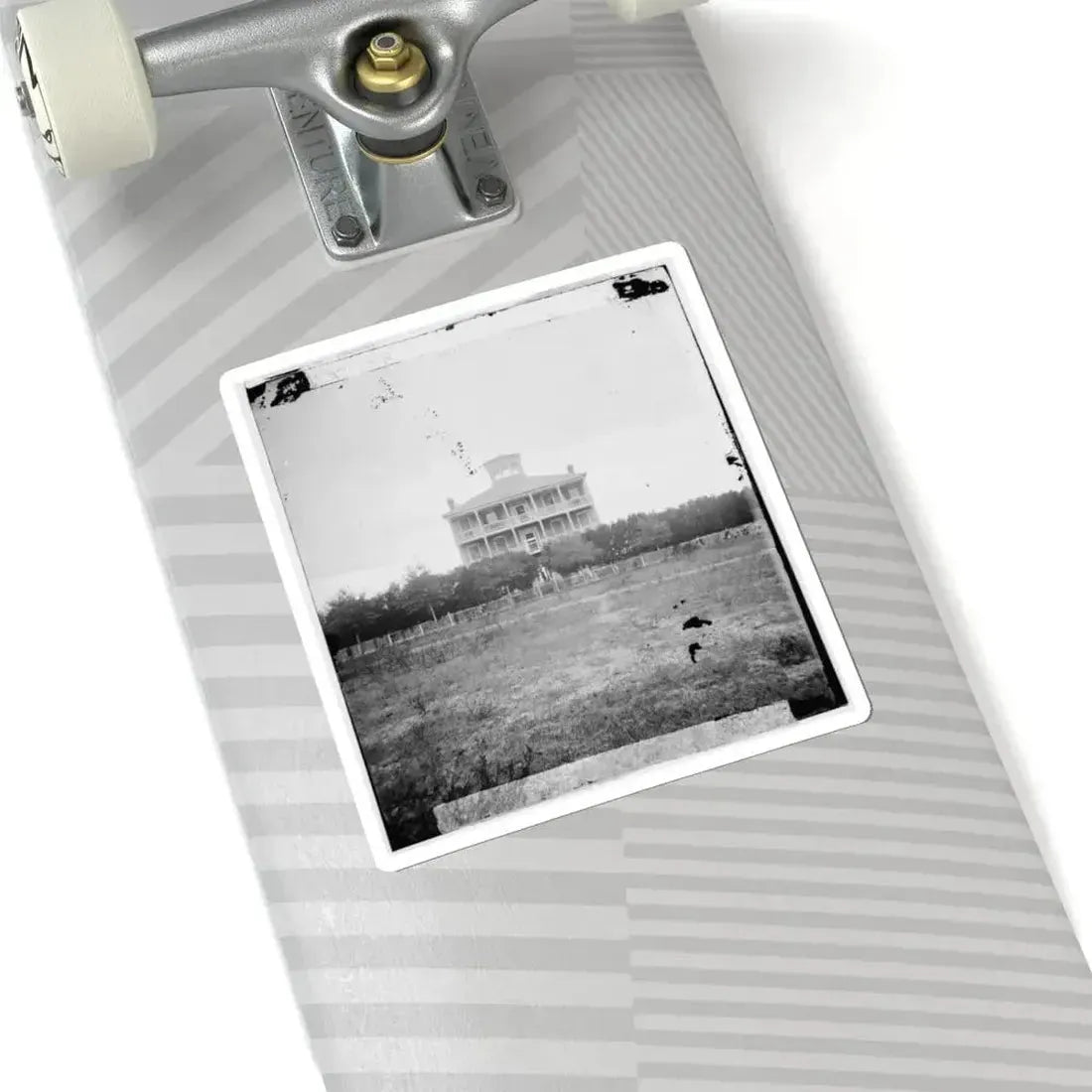 Atlanta, Georgia. House-2 (U.S. Civil War) STICKER Vinyl Kiss-Cut Decal - The Sticker Space