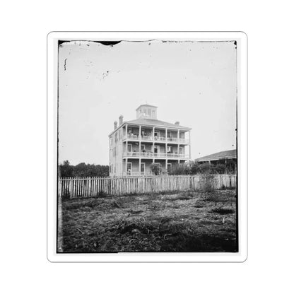 Atlanta, Georgia. House (U.S. Civil War) STICKER Vinyl Kiss-Cut Decal 6 Inch White - The Sticker Space