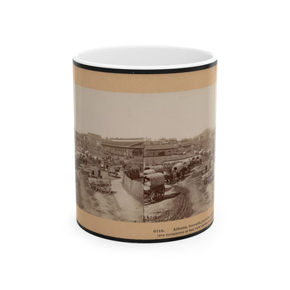 Atlanta, Georgia, Just After Its Capture (U.S. Civil War) White Coffee Mug