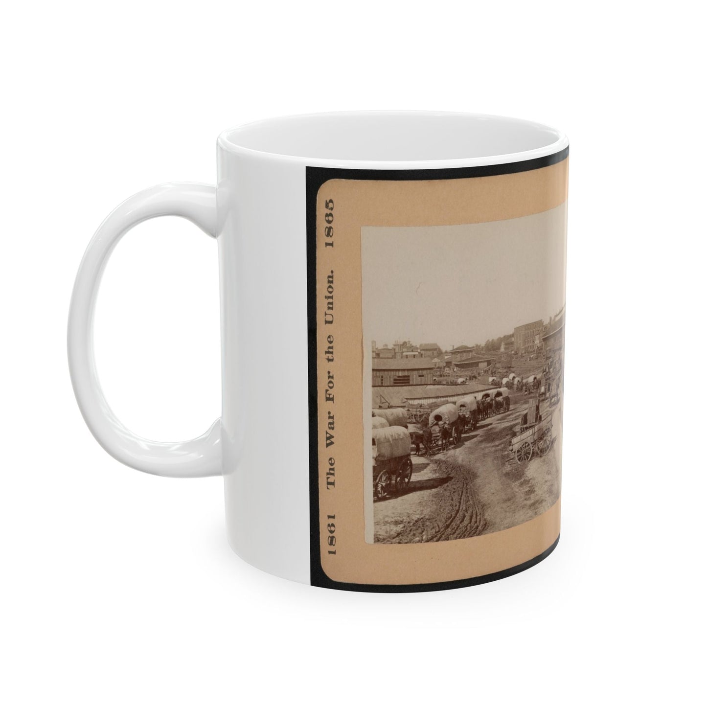 Atlanta, Georgia, Just After Its Capture (U.S. Civil War) White Coffee Mug