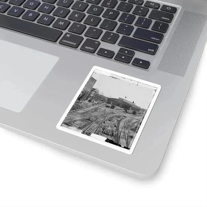 Atlanta, Georgia. Railroad Depot (U.S. Civil War) STICKER Vinyl Kiss-Cut Decal - The Sticker Space