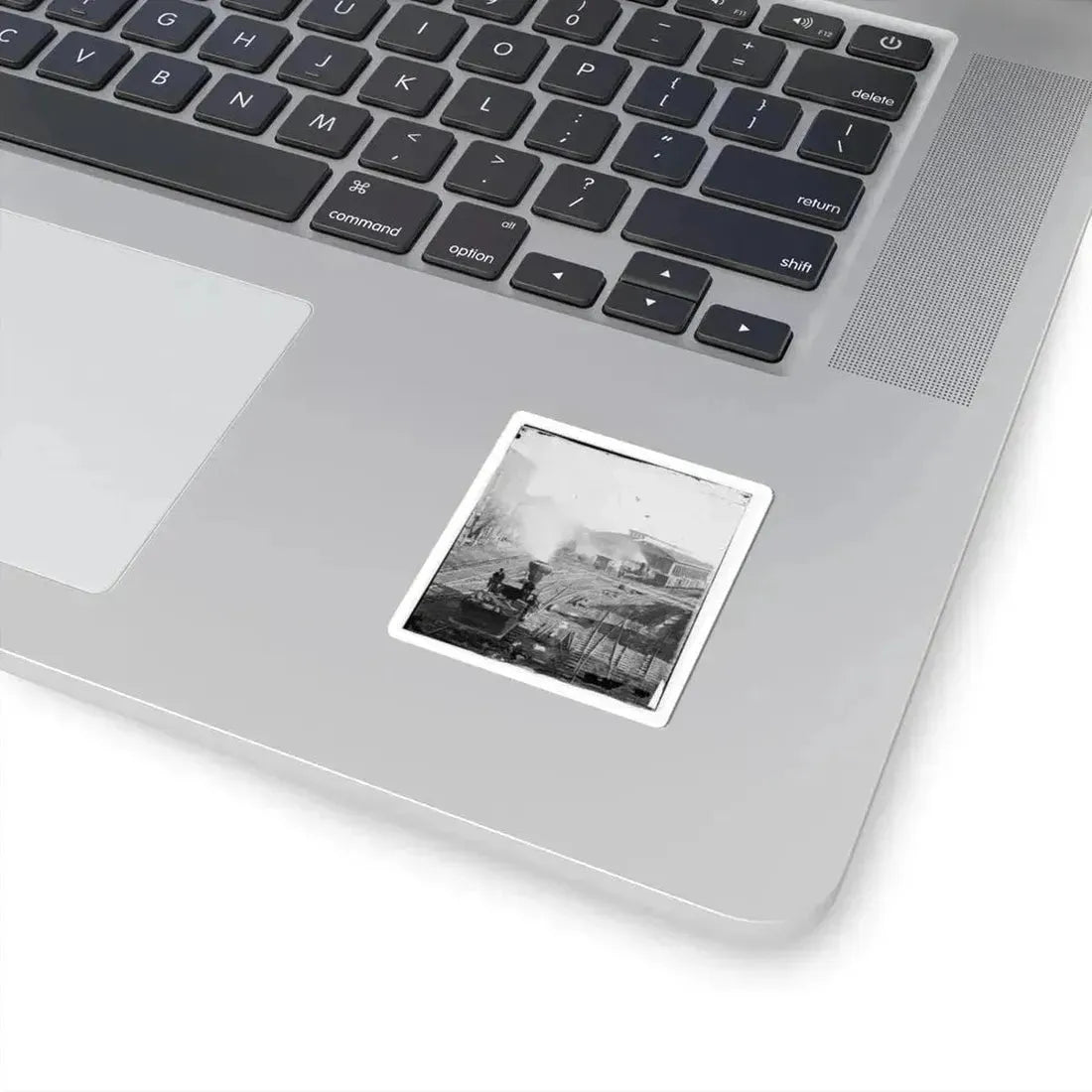 Atlanta, Georgia. Railroad Yards (U.S. Civil War) STICKER Vinyl Kiss-Cut Decal - The Sticker Space