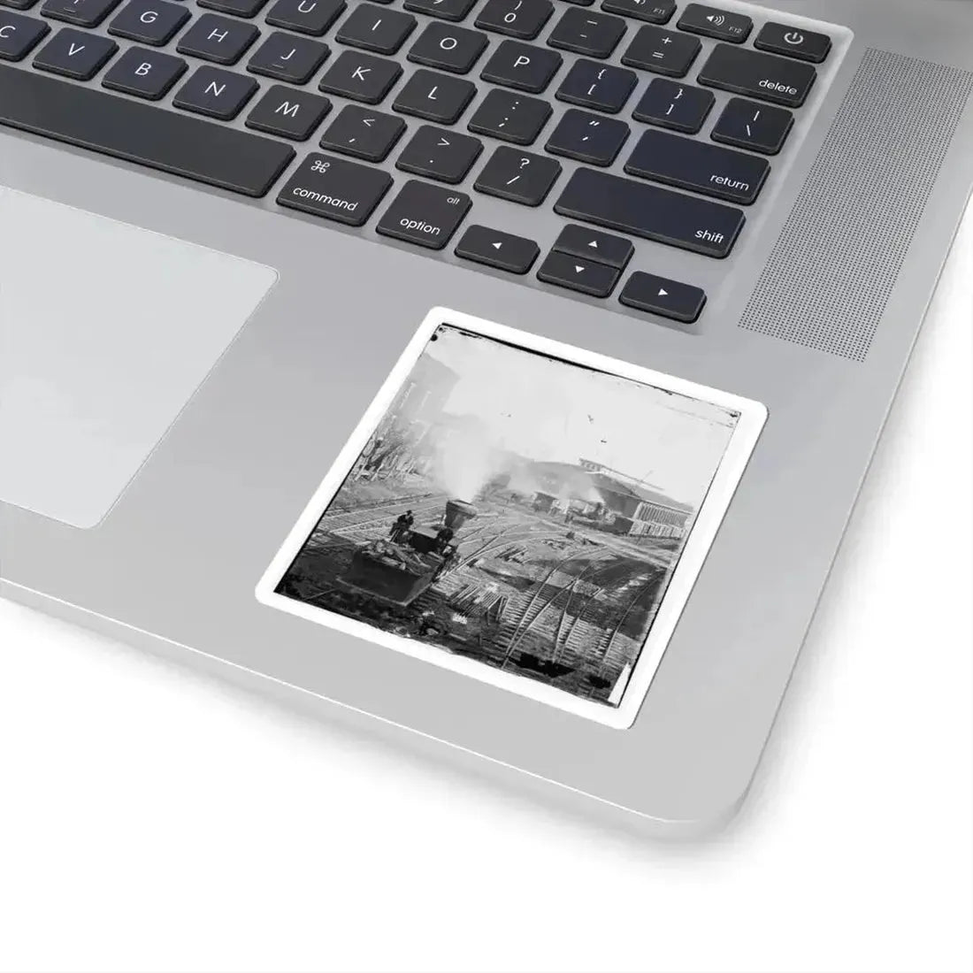 Atlanta, Georgia. Railroad Yards (U.S. Civil War) STICKER Vinyl Kiss-Cut Decal - The Sticker Space