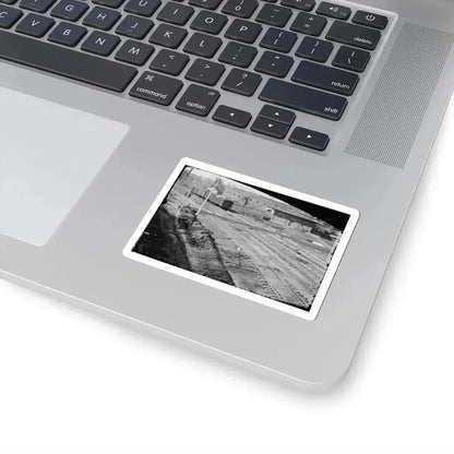 Atlanta, Georgia. Ruins of Depot, Blown Up on Sherman's Departure (U.S. Civil War) STICKER Vinyl Kiss-Cut Decal - The Sticker Space