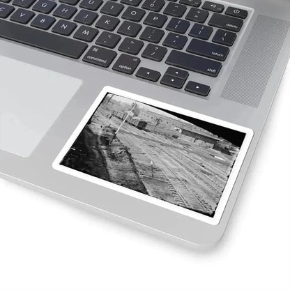 Atlanta, Georgia. Ruins of Depot, Blown Up on Sherman's Departure (U.S. Civil War) STICKER Vinyl Kiss-Cut Decal - The Sticker Space