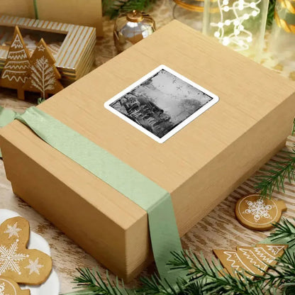 Atlanta, Georgia. Sherman's Men Destroying Railroad-2 (U.S. Civil War) STICKER Vinyl Kiss-Cut Decal - The Sticker Space