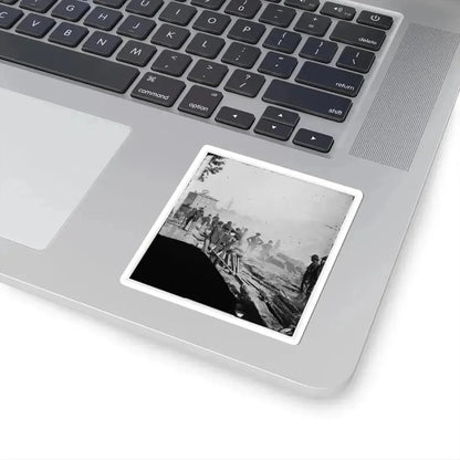 Atlanta, Georgia. Sherman's Men Destroying Railroad (U.S. Civil War) STICKER Vinyl Kiss-Cut Decal - The Sticker Space