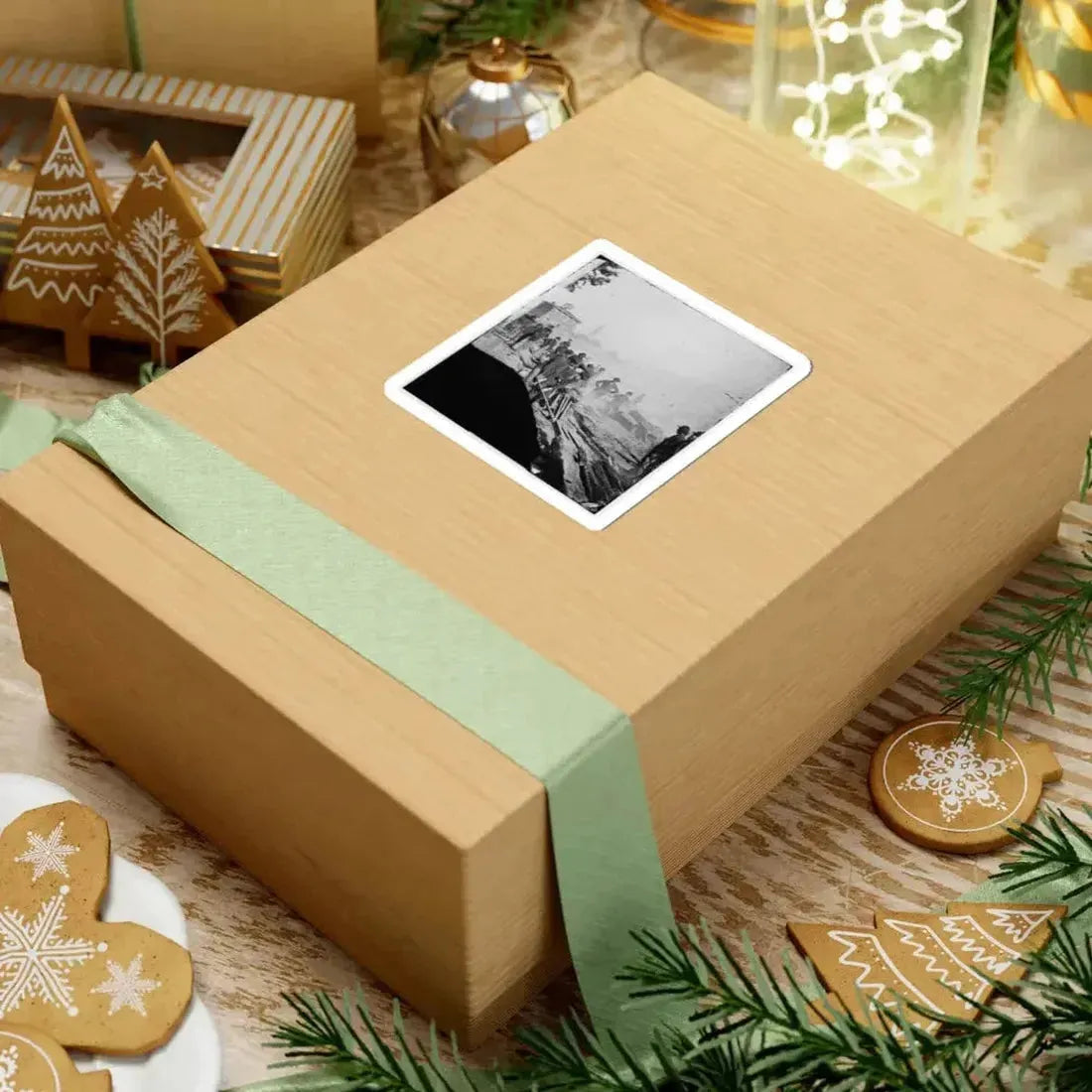 Atlanta, Georgia. Sherman's Men Destroying Railroad (U.S. Civil War) STICKER Vinyl Kiss-Cut Decal - The Sticker Space