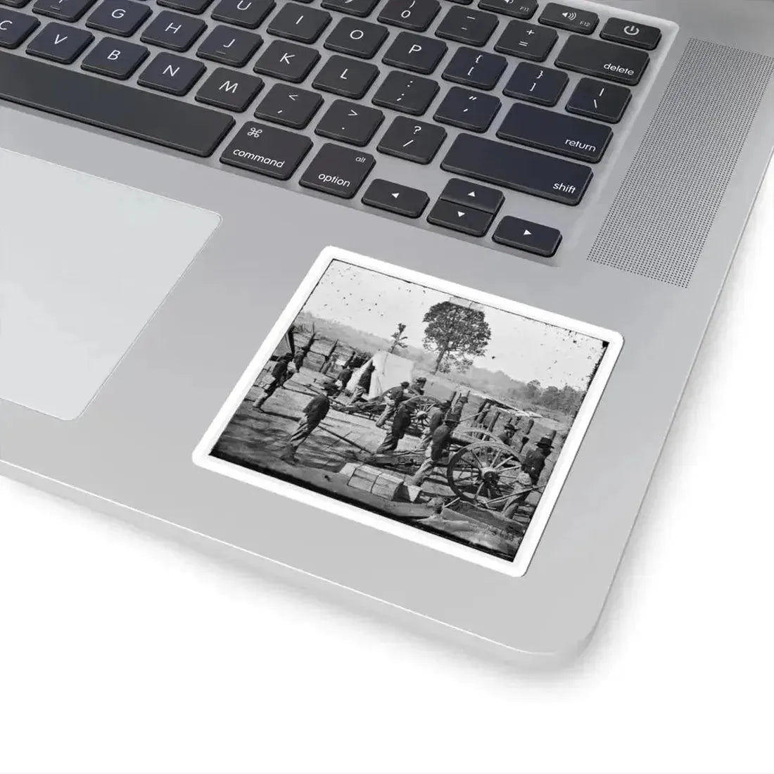 Atlanta, Georgia. Sherman's Men in Confederate Fort-2 (U.S. Civil War) STICKER Vinyl Kiss-Cut Decal - The Sticker Space