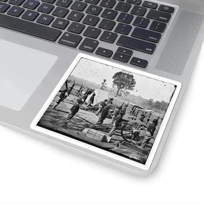 Atlanta, Georgia. Sherman's Men in Confederate Fort-2 (U.S. Civil War) STICKER Vinyl Kiss-Cut Decal - The Sticker Space