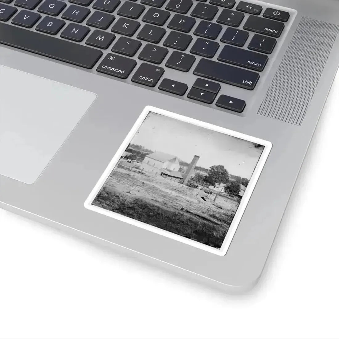 Atlanta, Georgia (Vicinity). Bomb-Proof Shelter (U.S. Civil War) STICKER Vinyl Kiss-Cut Decal - The Sticker Space