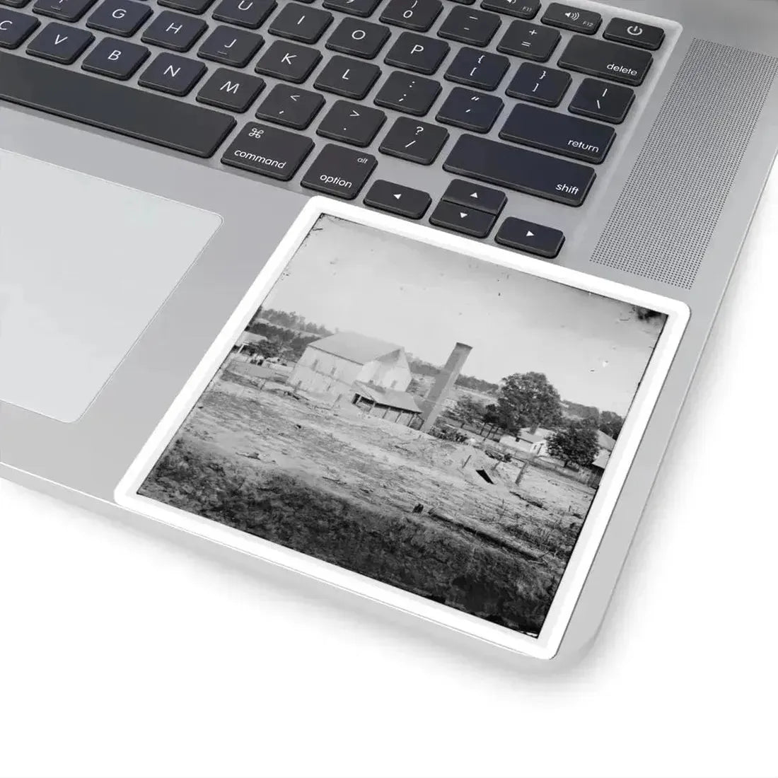 Atlanta, Georgia (Vicinity). Bomb-Proof Shelter (U.S. Civil War) STICKER Vinyl Kiss-Cut Decal - The Sticker Space