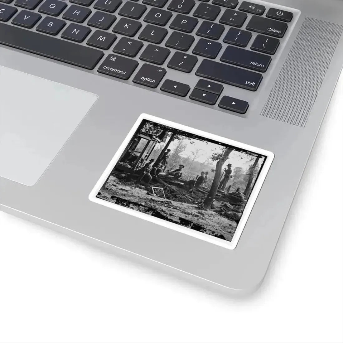 Atlanta, Georgia (Vicinity). Federal Pickets Before the City (U.S. Civil War) STICKER Vinyl Kiss-Cut Decal - The Sticker Space