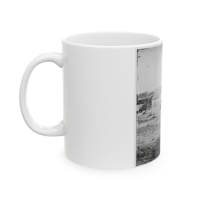 Atlanta, Georgia (Vicinity). Bomb-Proof Shelter (U.S. Civil War) White Coffee Mug-The Sticker Space