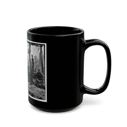 Atlanta, Georgia (Vicinity). Federal Pickets Before The City (U.S. Civil War) Black Coffee Mug