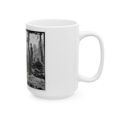 Atlanta, Georgia (Vicinity). Federal Pickets Before The City (U.S. Civil War) White Coffee Mug