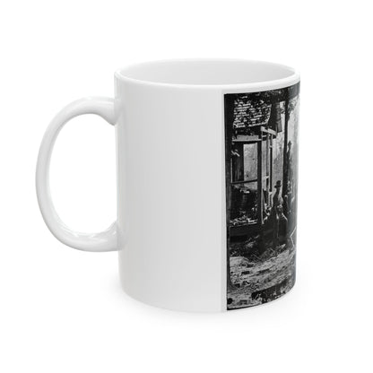 Atlanta, Georgia (Vicinity). Federal Pickets Before The City (U.S. Civil War) White Coffee Mug