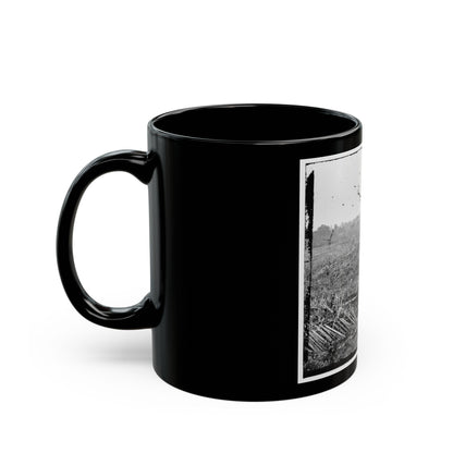 Atlanta, Georgia (Vicinity). Fortifications (U.S. Civil War) Black Coffee Mug-The Sticker Space