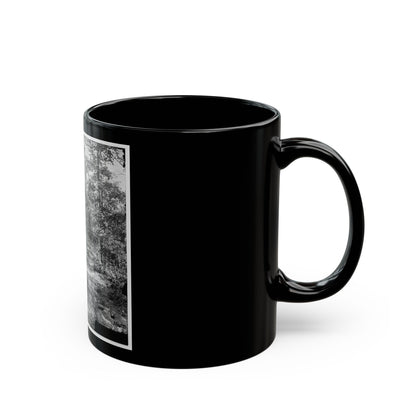 Atlanta, Georgia (Vicinity). Woods Where Gen. James B. Mcpherson Was Killed, July 22, 1864 (U.S. Civil War) Black Coffee Mug