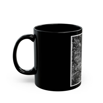 Atlanta, Georgia (Vicinity). Woods Where Gen. James B. Mcpherson Was Killed, July 22, 1864 (U.S. Civil War) Black Coffee Mug