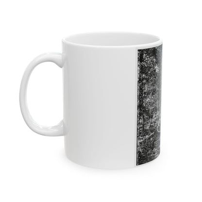 Atlanta, Georgia (Vicinity). Woods Where Gen. James B. Mcpherson Was Killed, July 22, 1864 (U.S. Civil War) White Coffee Mug