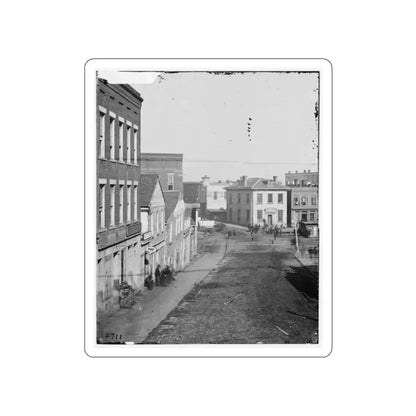 Atlanta, Georgia. View On Whitehall Street (U.S. Civil War) STICKER Vinyl Die-Cut Decal White Die-Cut 2 Inch - The Sticker Space